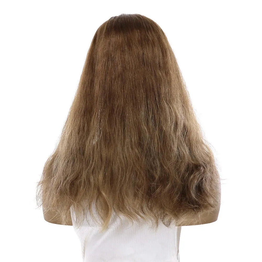 18" Emerald Silk Top Topper Light Brown Babylight Wavy
