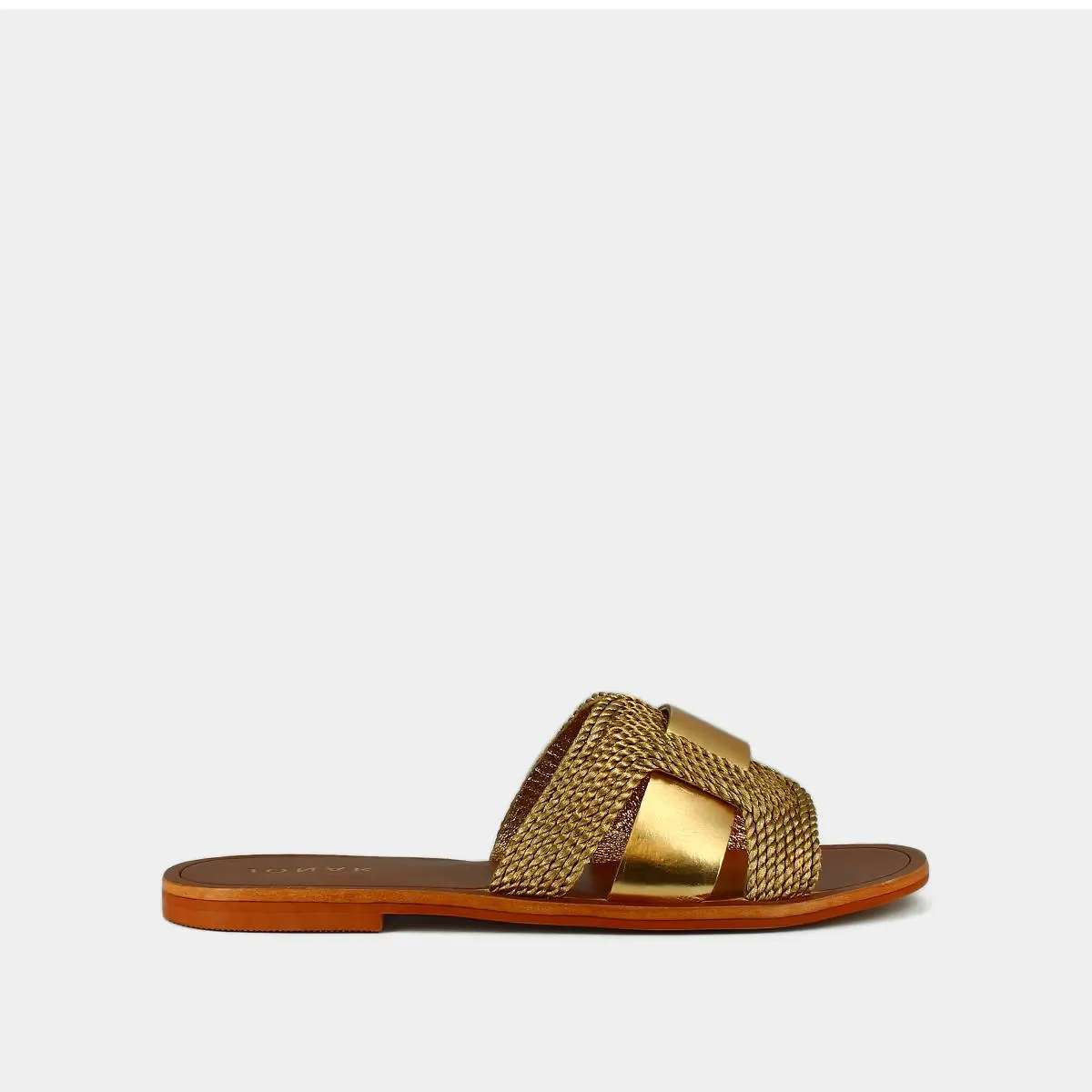 498- Wilou Corde/cuir Or-or