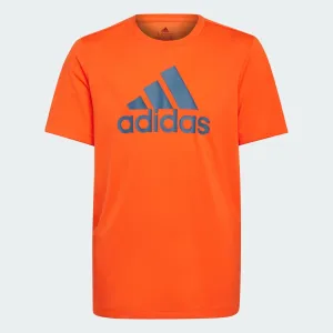 adidas AEROREADY Designed to Move Big Logo Kids Tee