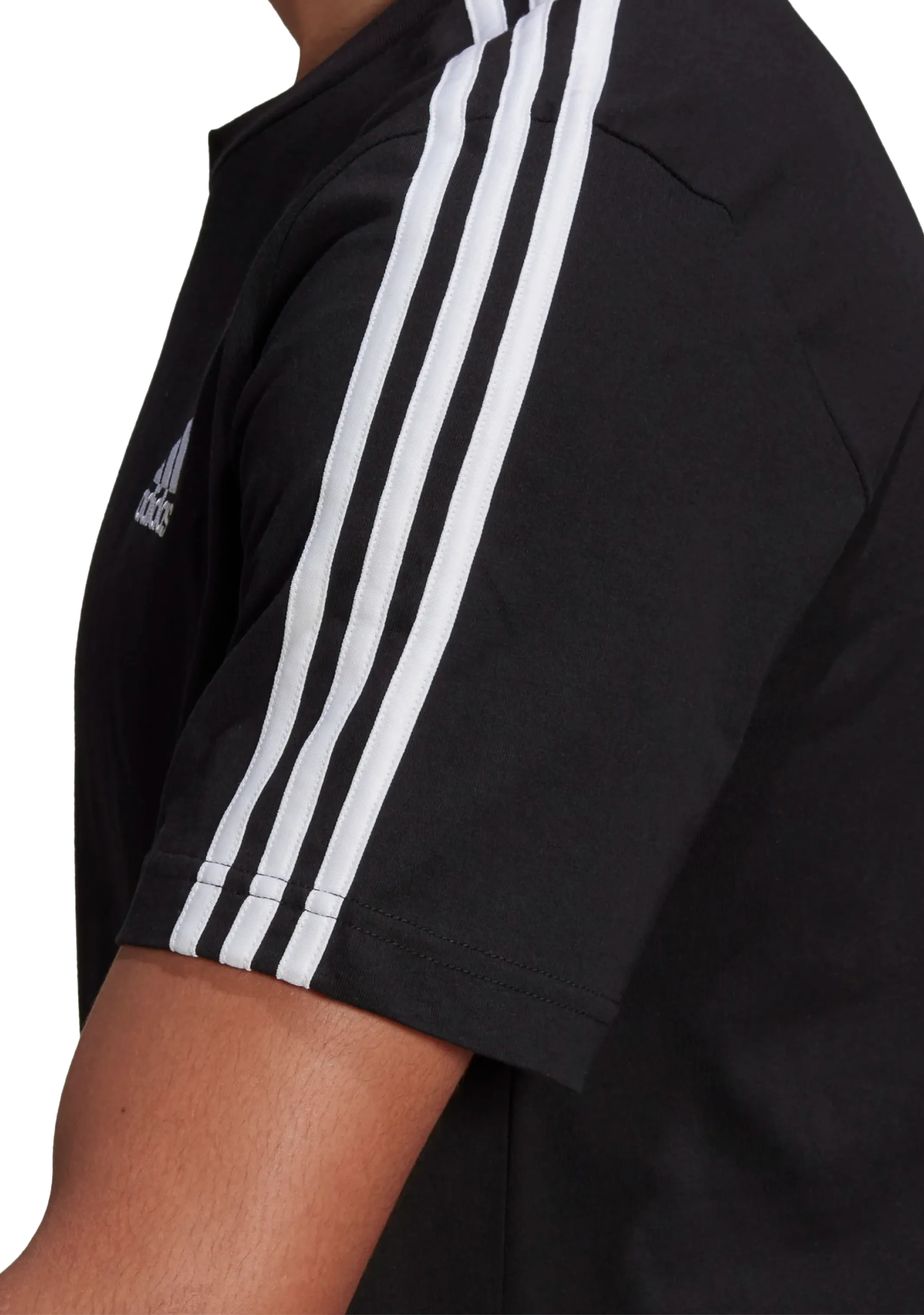 Adidas Men’s Essentials 3 Stripes Tee