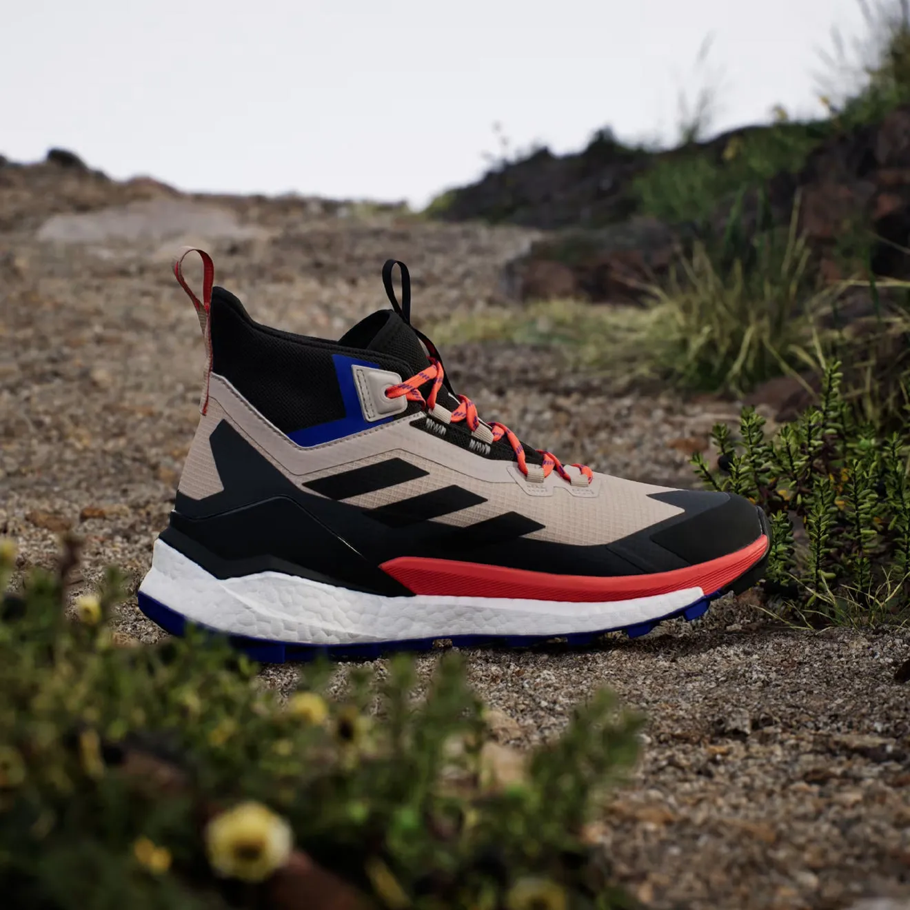Adidas Terrex Free Hiker 2 Wonder Beige / Core Black / Semi Impact Orange
