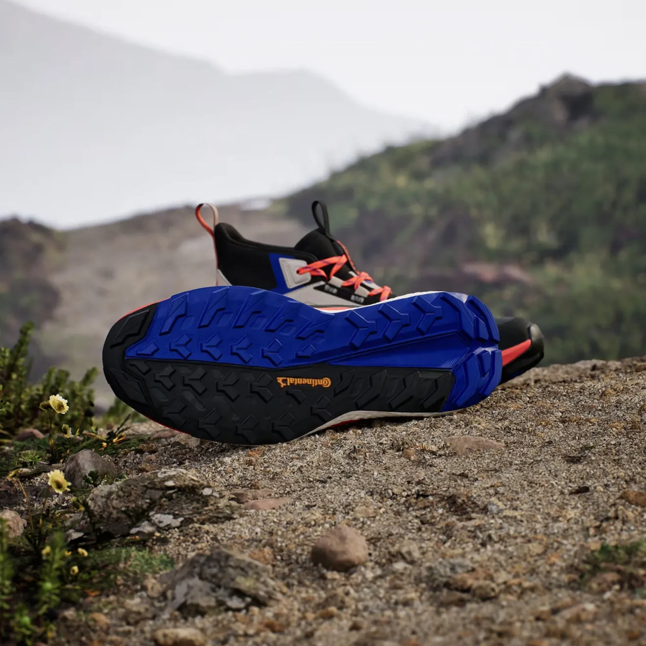 Adidas Terrex Free Hiker 2 Wonder Beige / Core Black / Semi Impact Orange