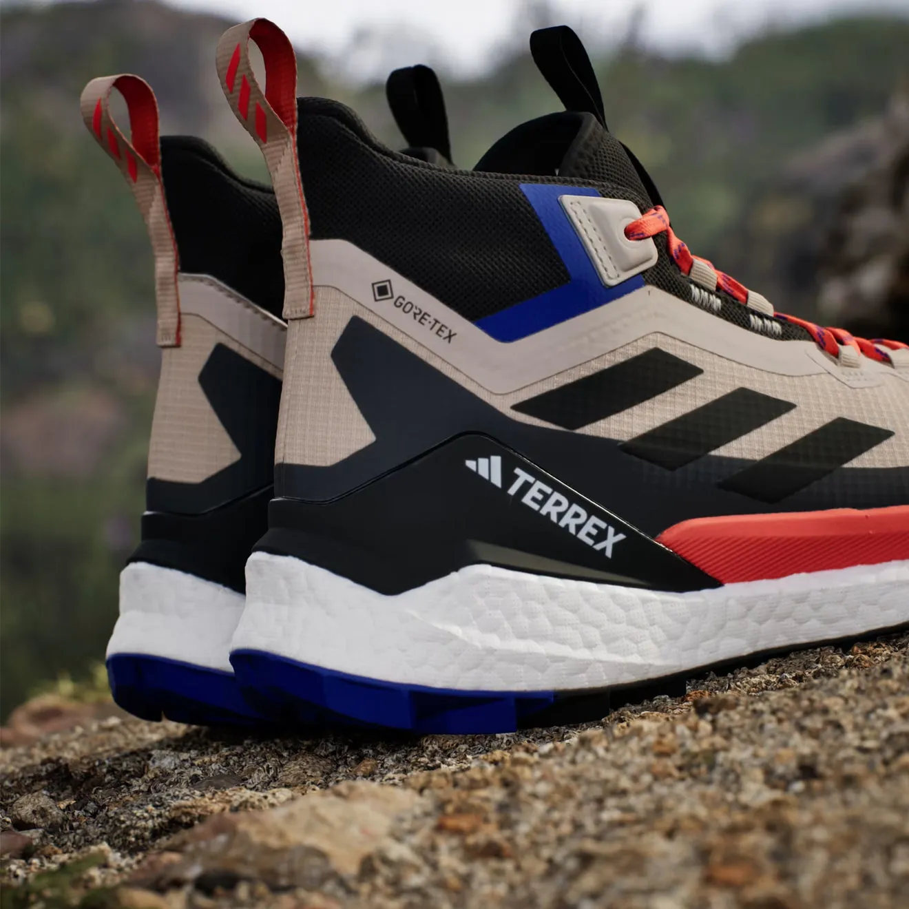 Adidas Terrex Free Hiker 2 Wonder Beige / Core Black / Semi Impact Orange