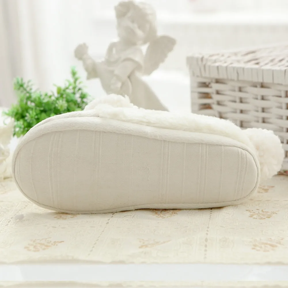 Animal Slippers Lamb Cotton Slippers Indoor Non-slip Floor Slippers UGG Style
