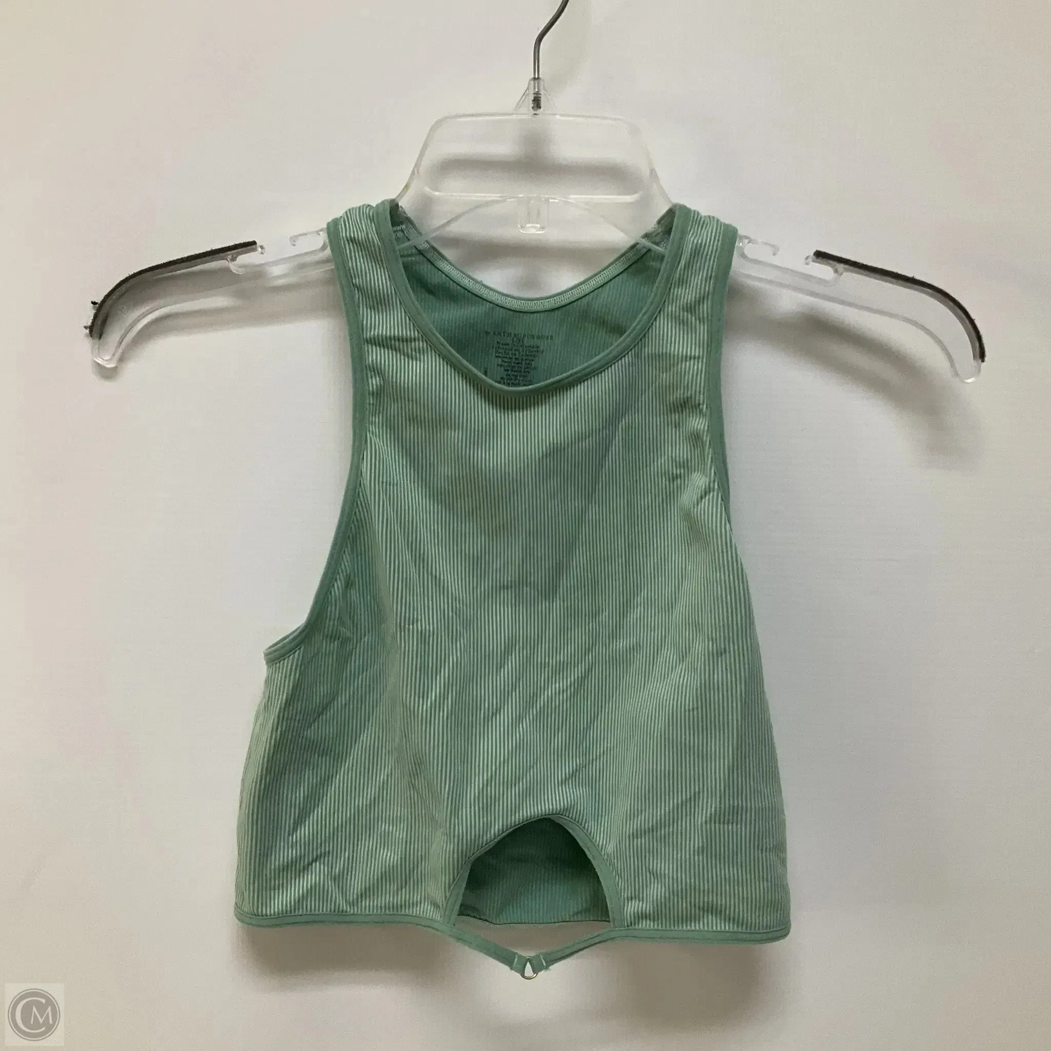 Athletic Bra By Anthropologie In Green, Size: L