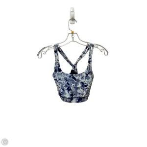 Athletic Bra By Lululemon In Blue, Size: 6
