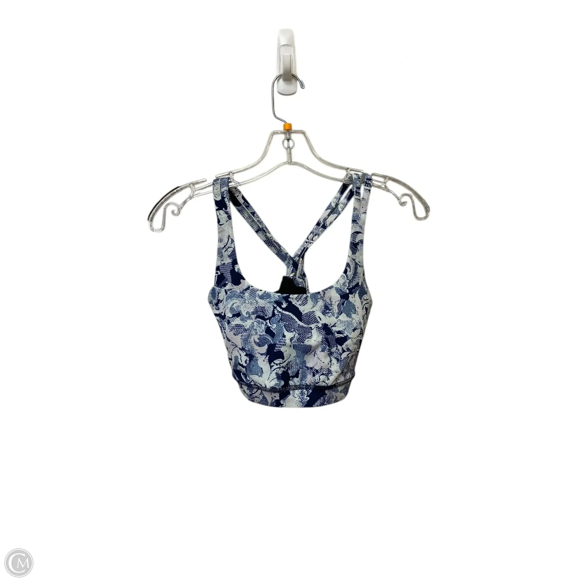Athletic Bra By Lululemon In Blue, Size: 6