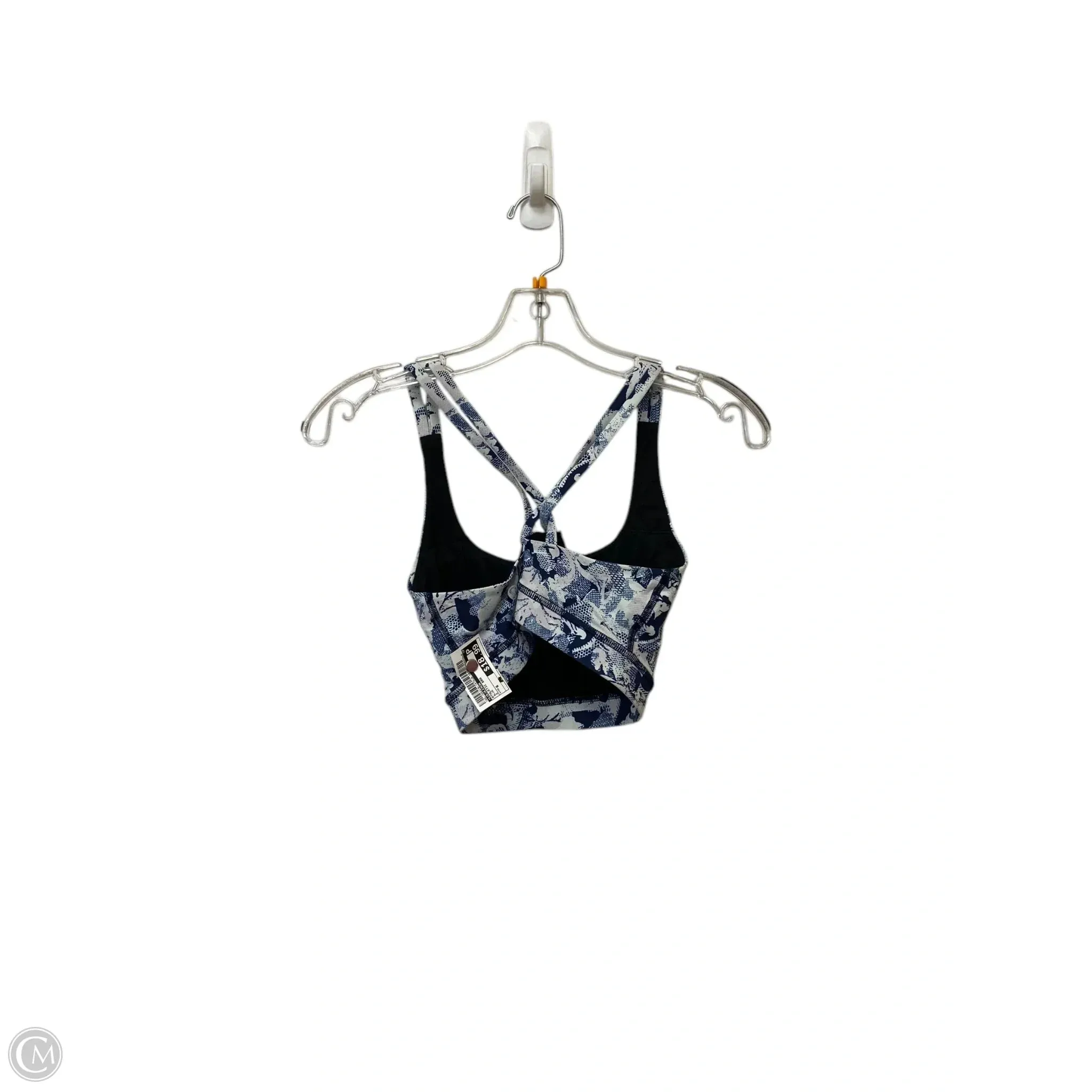 Athletic Bra By Lululemon In Blue, Size: 6