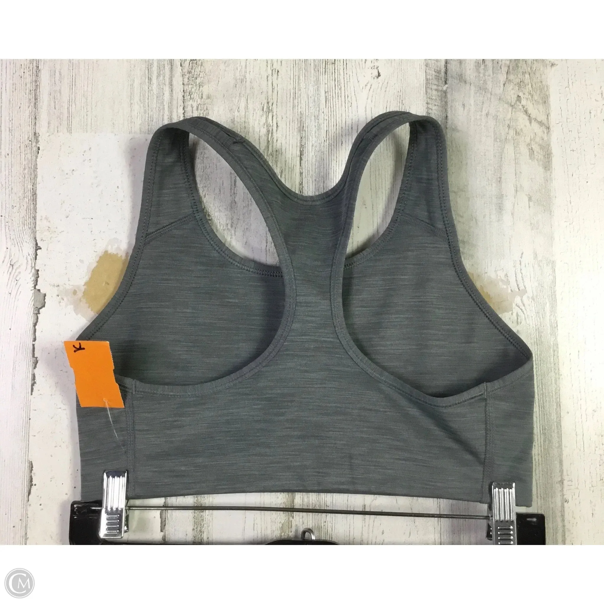 Athletic Bra By Nike Apparel In Grey, Size: M