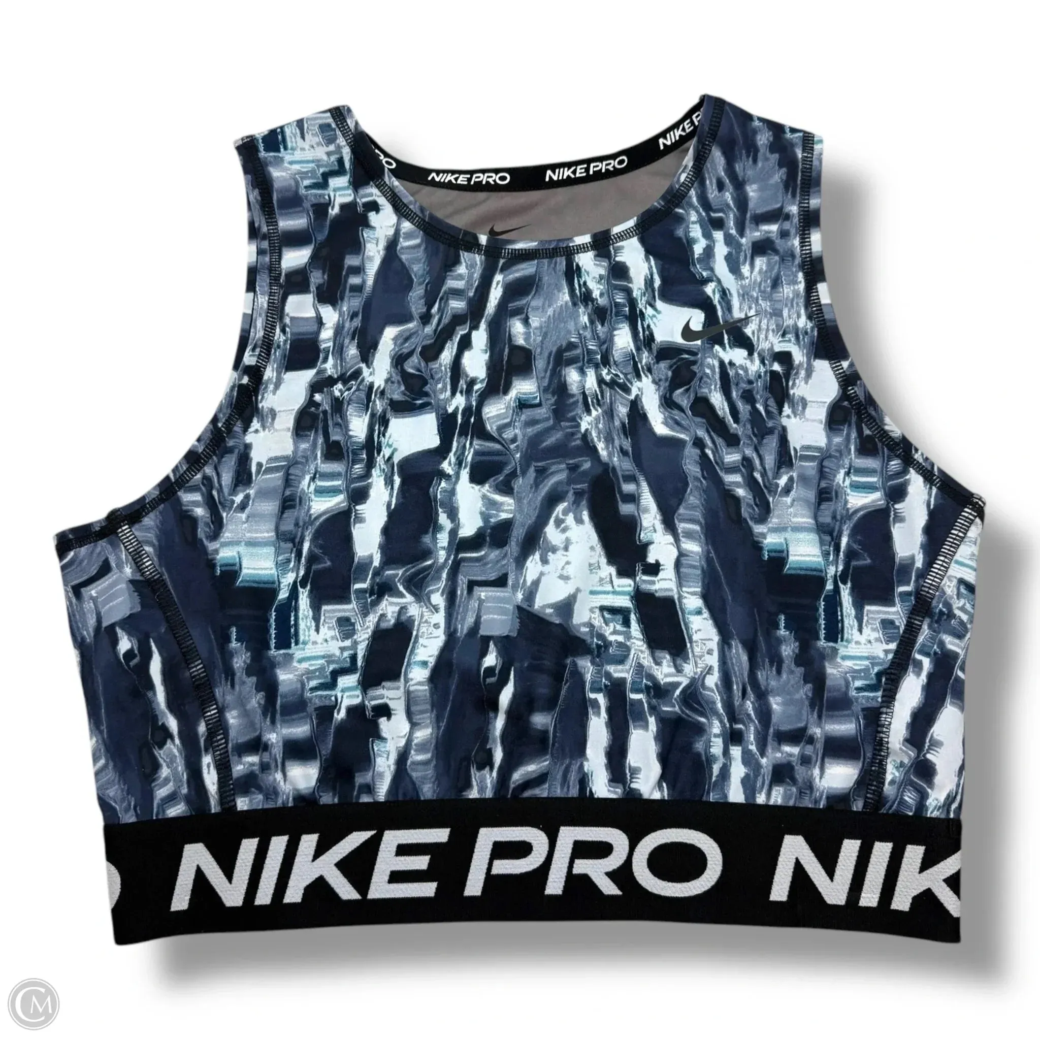 Athletic Bra By Nike In Multi-colored, Size: M