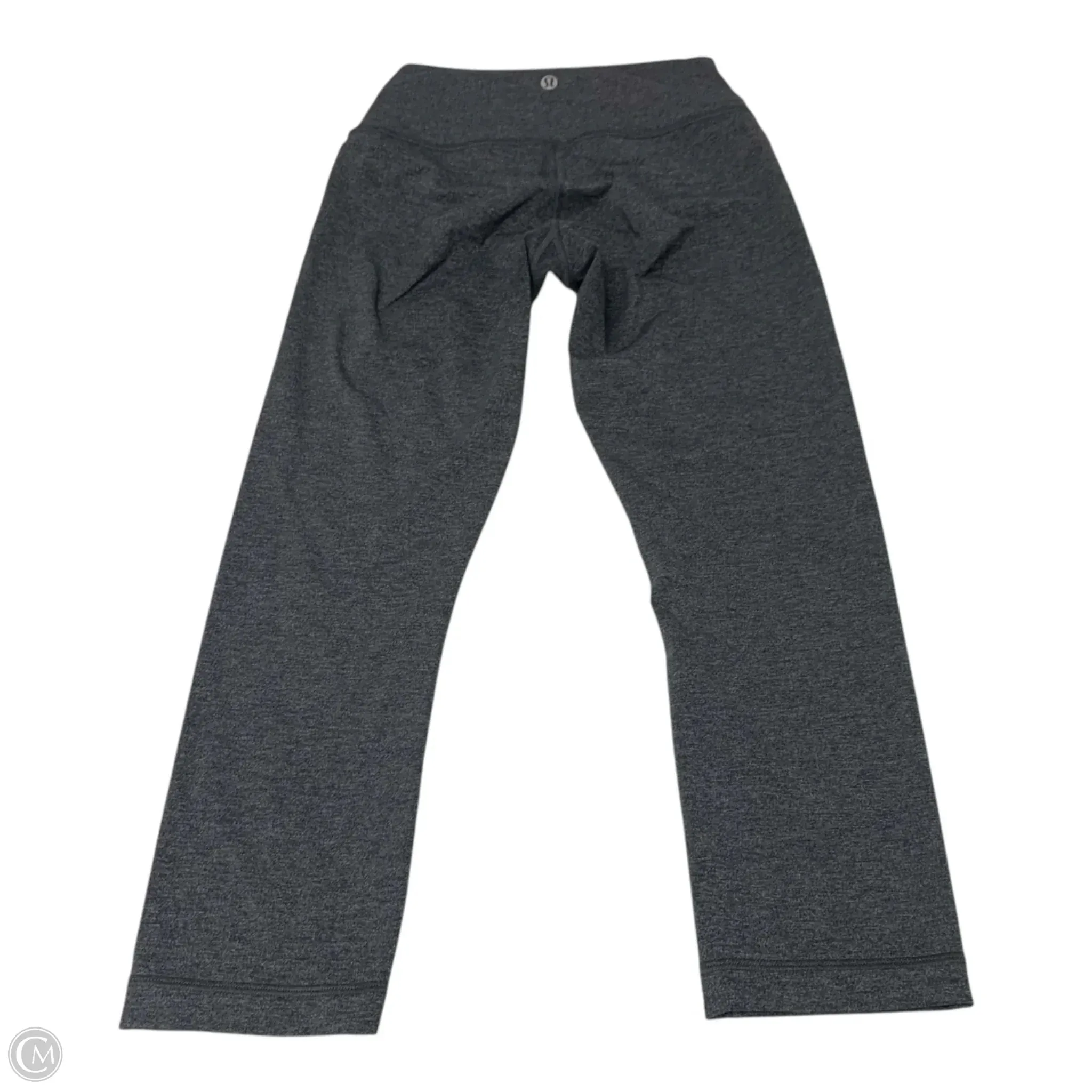 Athletic Leggings By Lululemon In Grey, Size: S