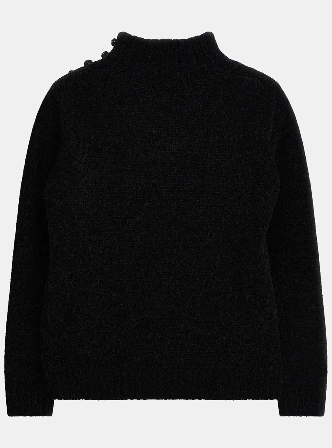Black Long Sleeve Jumper (7-16)