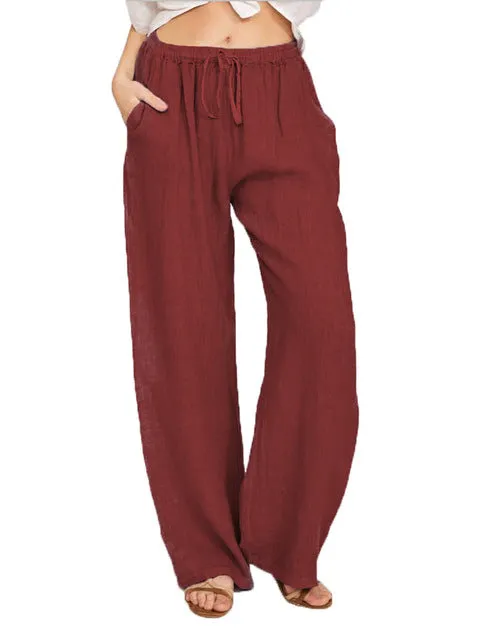 Casual Pants Female Loose Pants