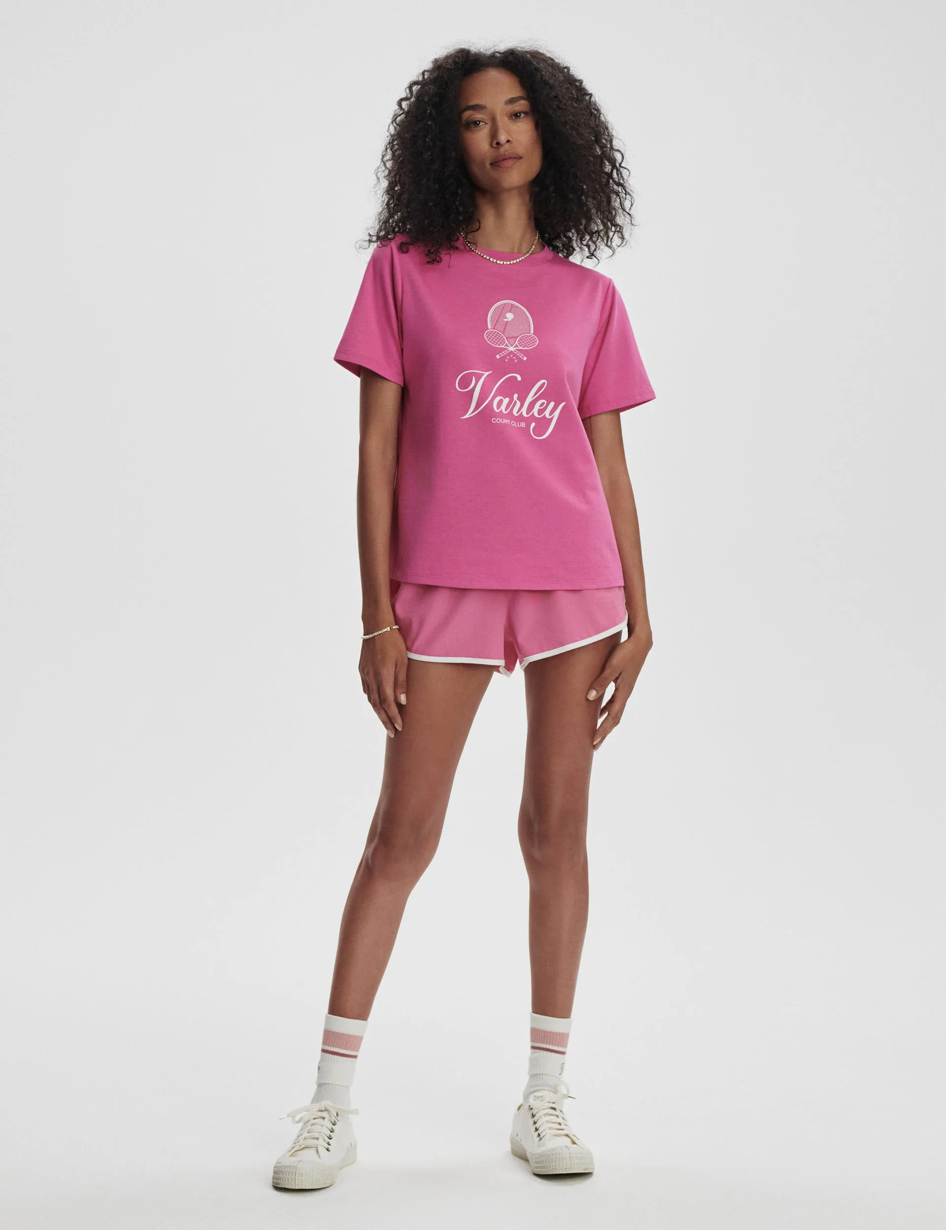 Coventry Branded Tee - Ibis Rose