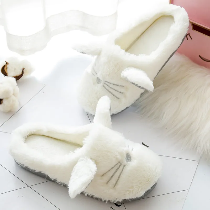 Cute Cats Cotton Slippers