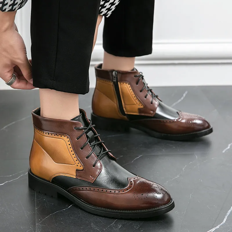 Fashion Men's Ankle Boots