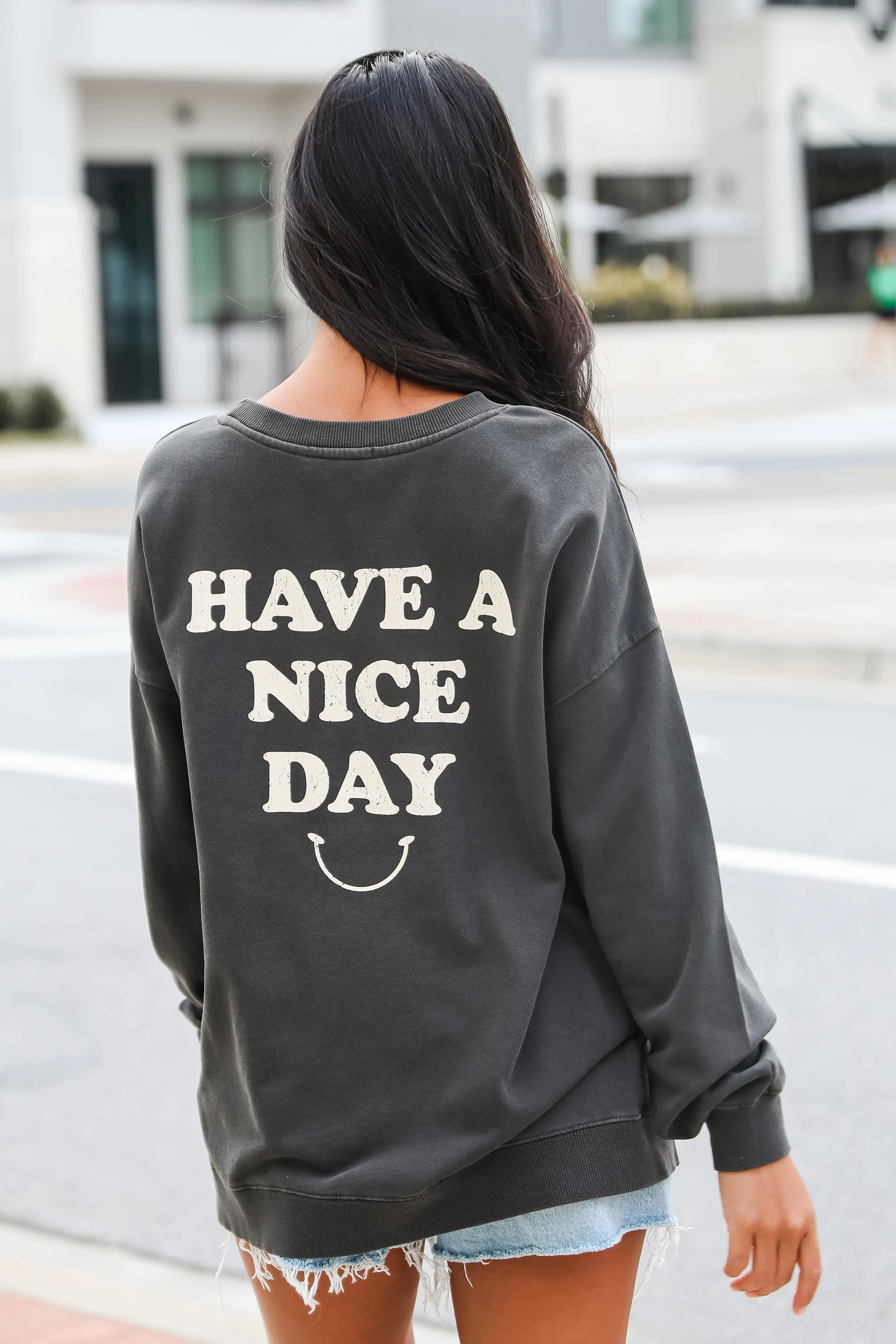 FINAL SALE - Please Be Nice Sweatshirt