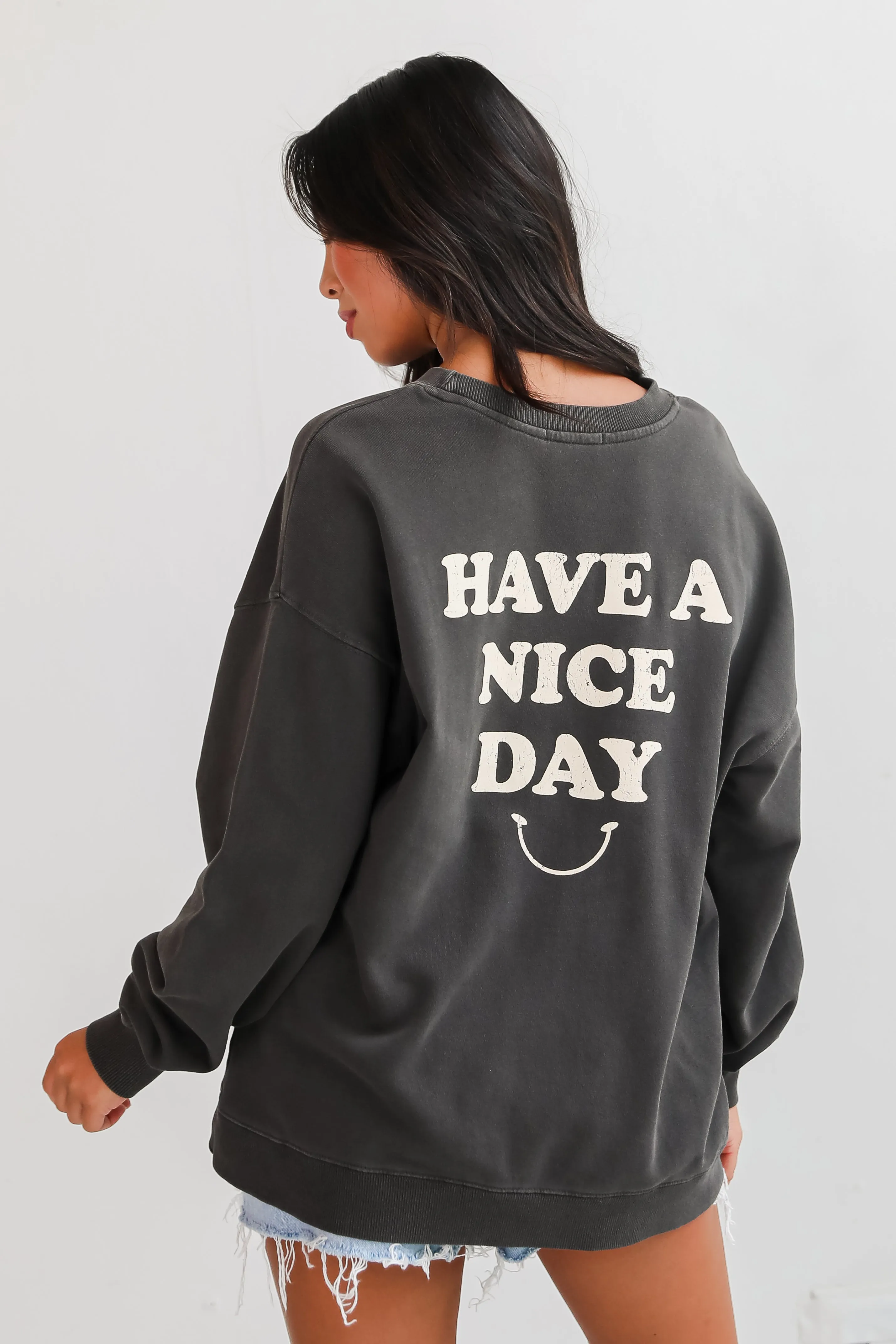 FINAL SALE - Please Be Nice Sweatshirt