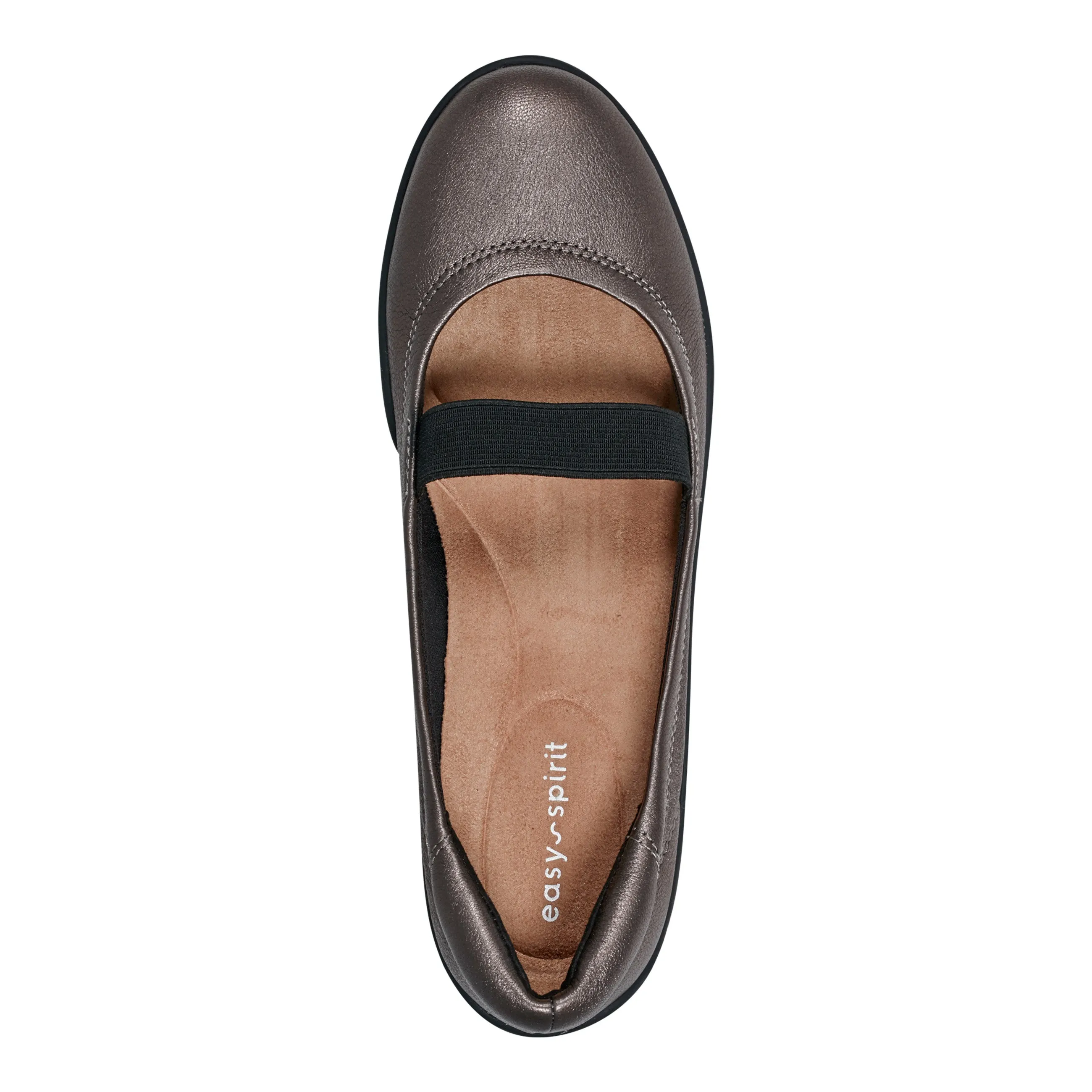 Golden Mary Jane Casual Ballet Flats