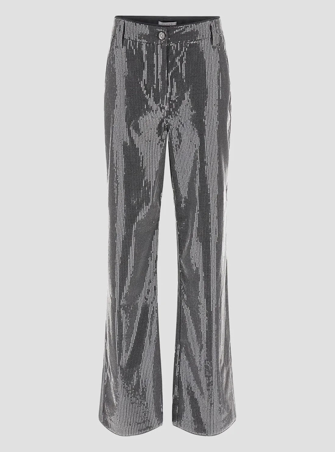 Grey Cassia Sequins Pants