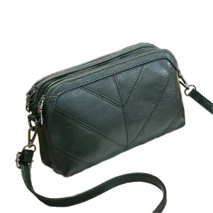 High Quality Women Handbag Luxury Messenger Bag Soft Faux Leather Shoulder Bag