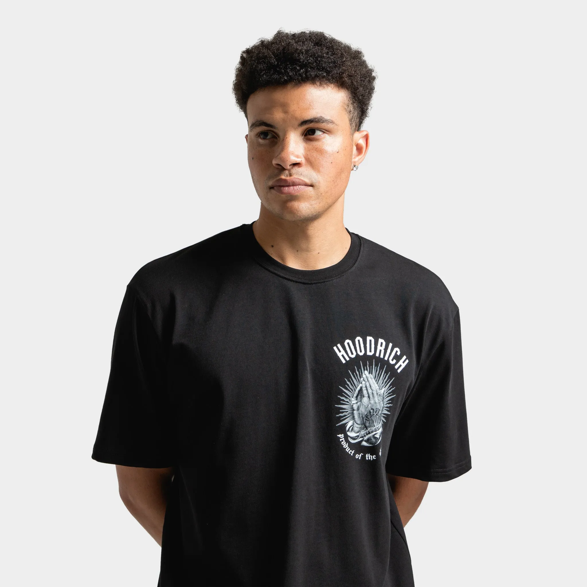 Hoodrich Ritual Graphic T-Shirt Black / White