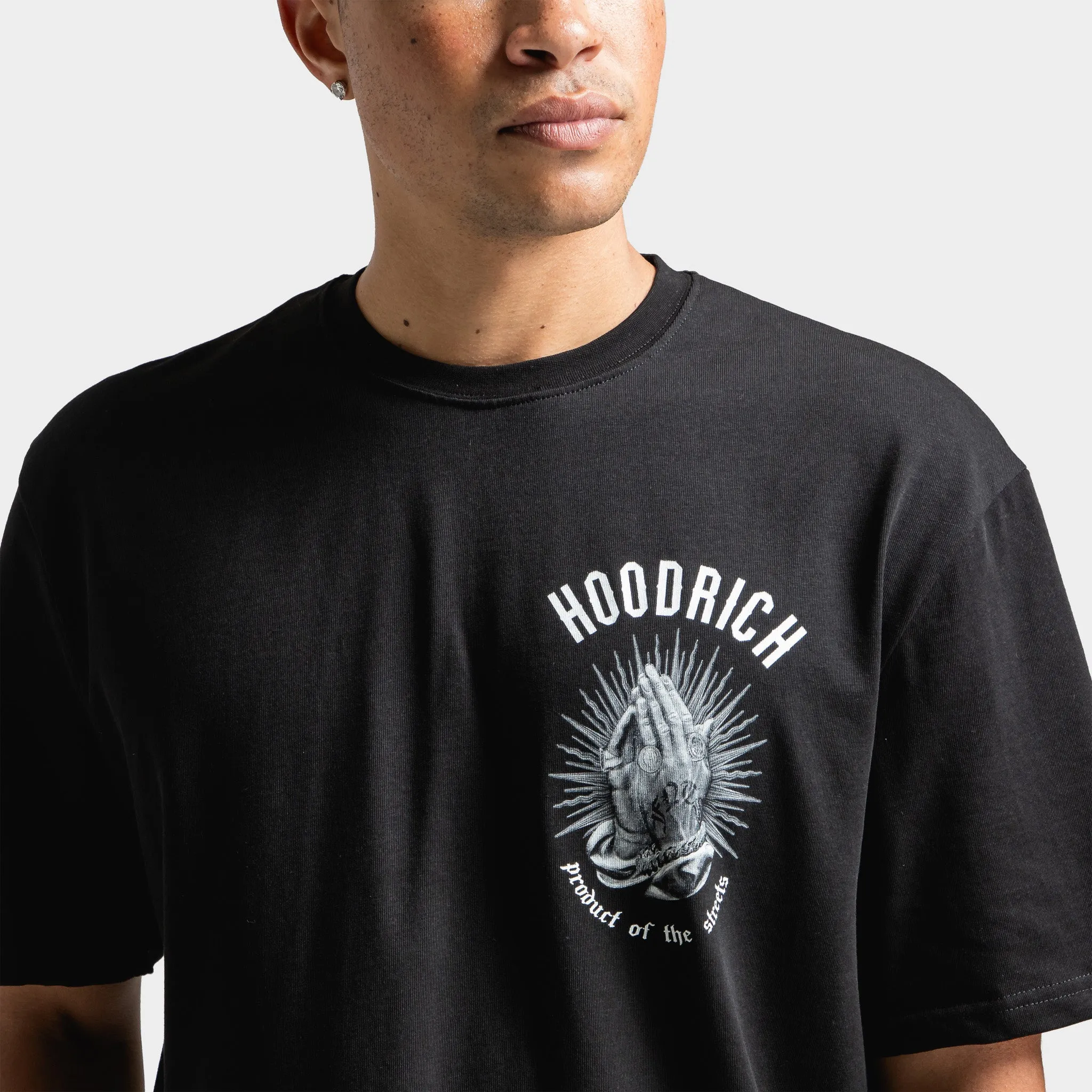 Hoodrich Ritual Graphic T-Shirt Black / White