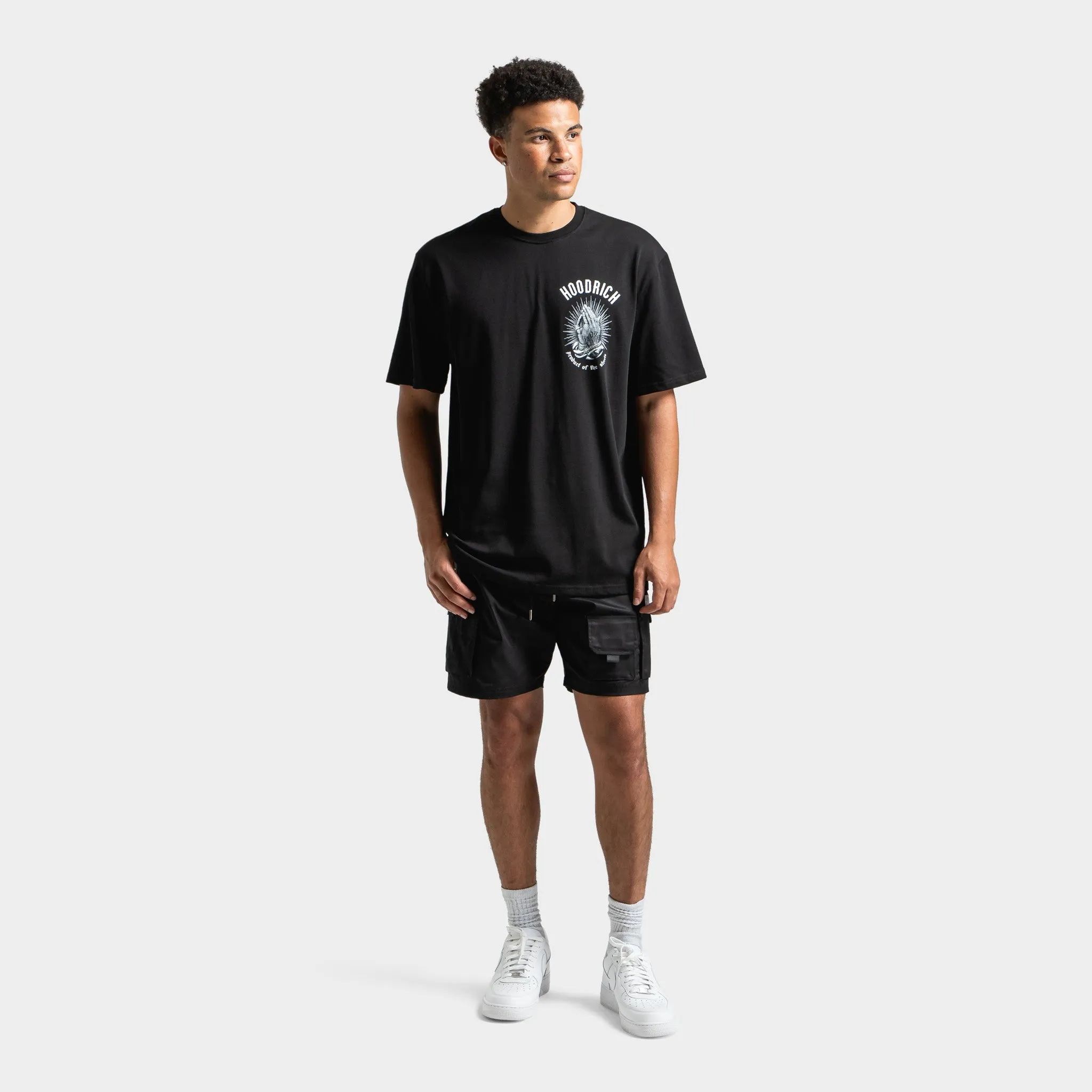 Hoodrich Ritual Graphic T-Shirt Black / White