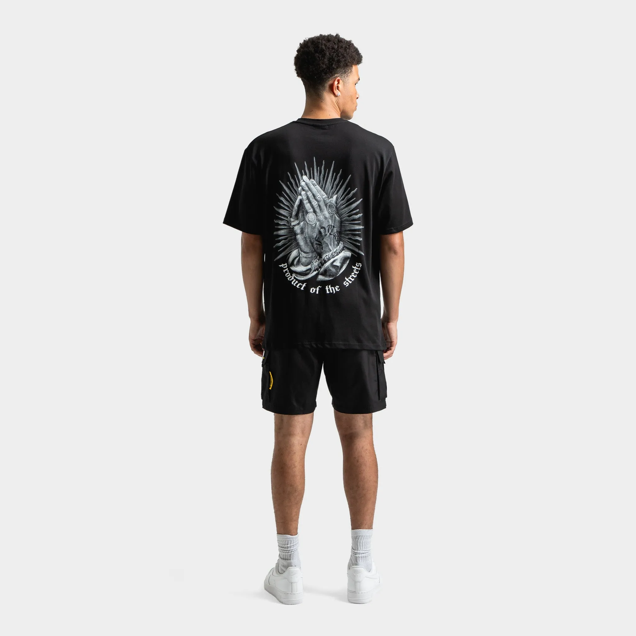 Hoodrich Ritual Graphic T-Shirt Black / White