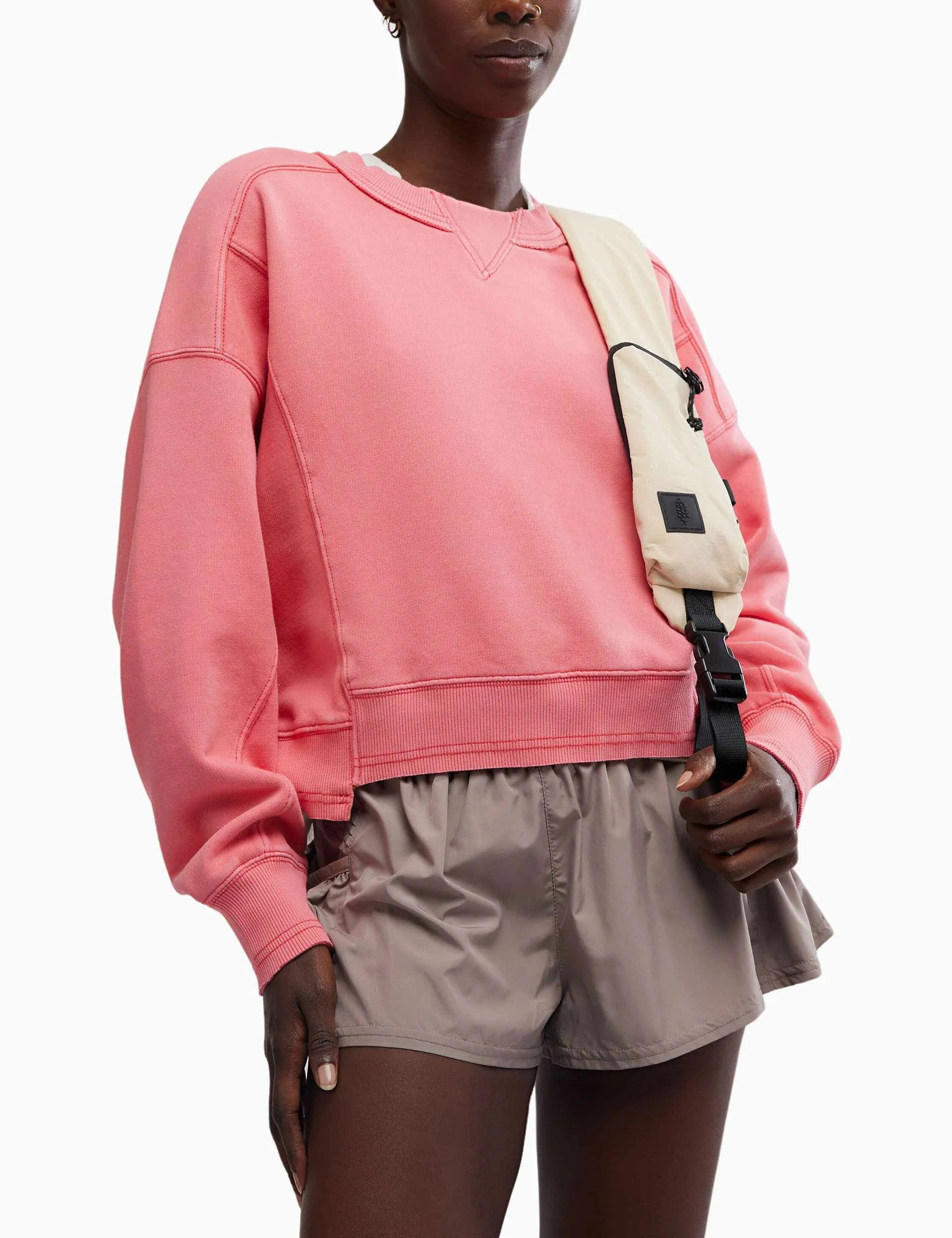 Intercept Pullover - Hibiscus