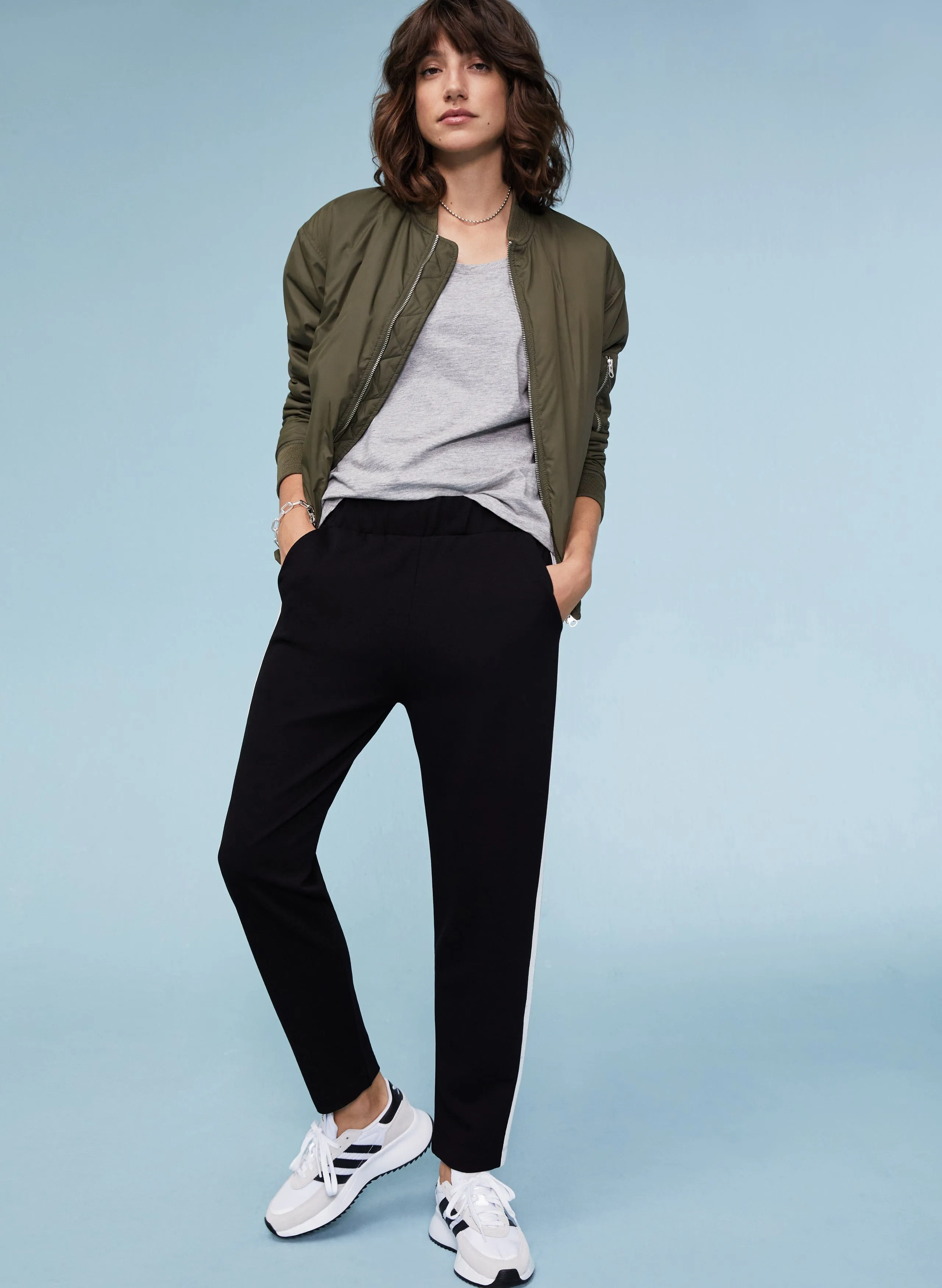 Jay LENZING™ ECOVERO™ Pants | Caviar Black & Olive