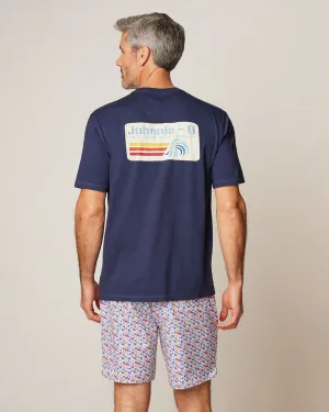 Johnnie O Mens Retro Tube Graphic T Shirt