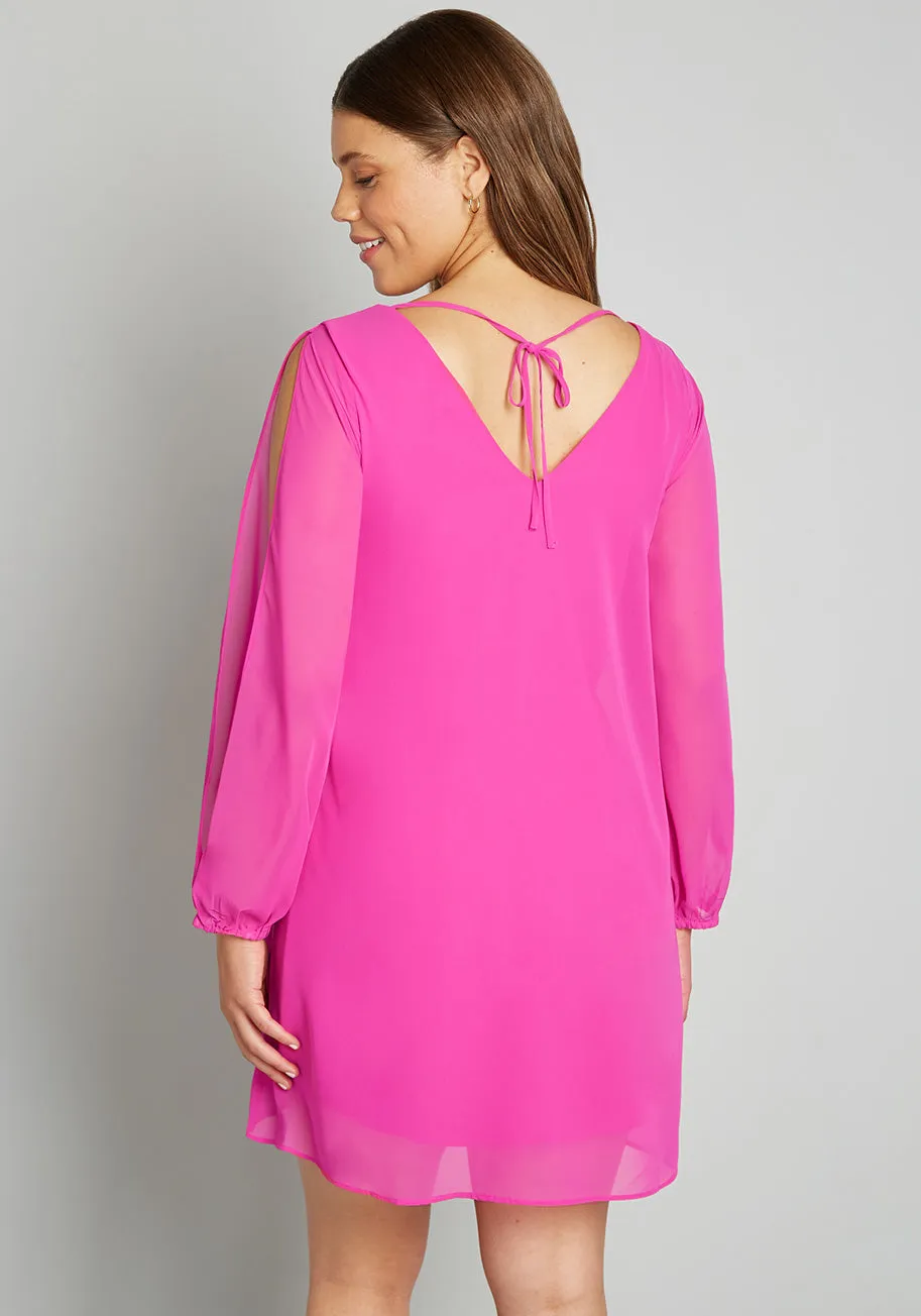 Looking So Luxe Shift Dress