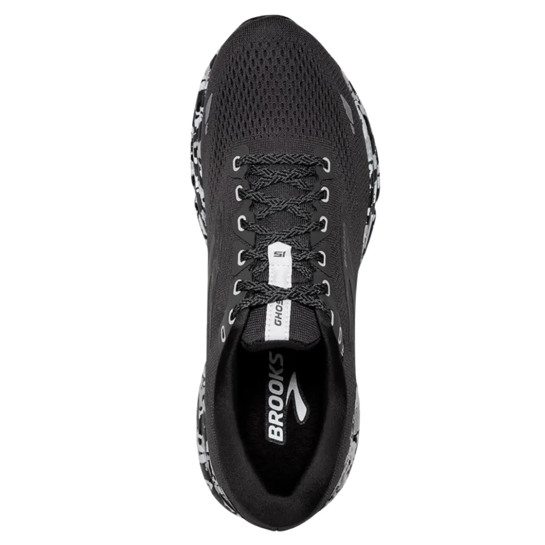 Men's Ghost 15 – Ebony/Black/Oyster D Width