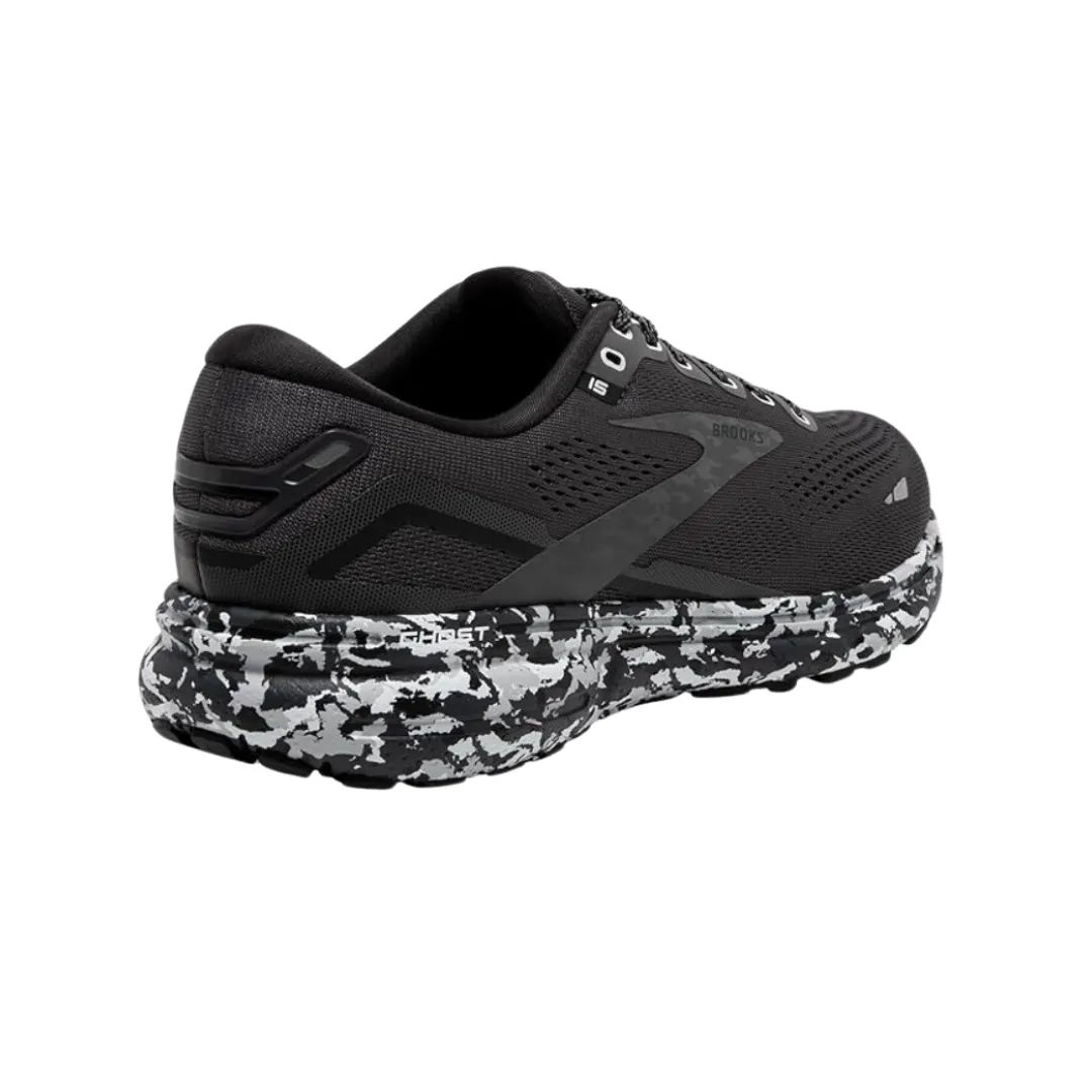 Men's Ghost 15 – Ebony/Black/Oyster D Width