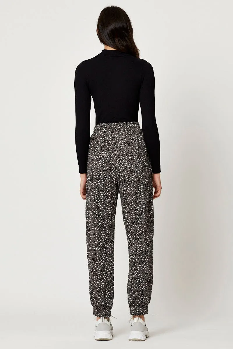 Print Jogger Track Pants