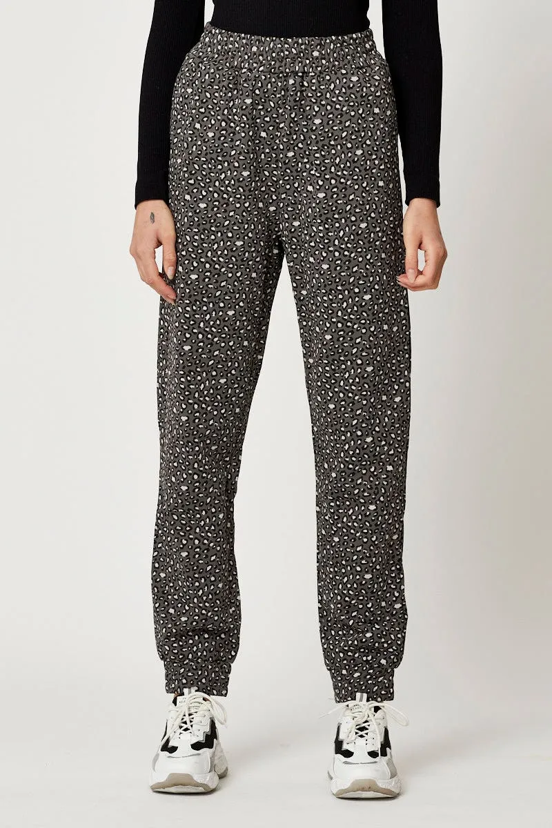 Print Jogger Track Pants