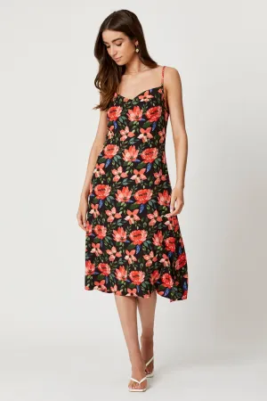 Print Midi Dress