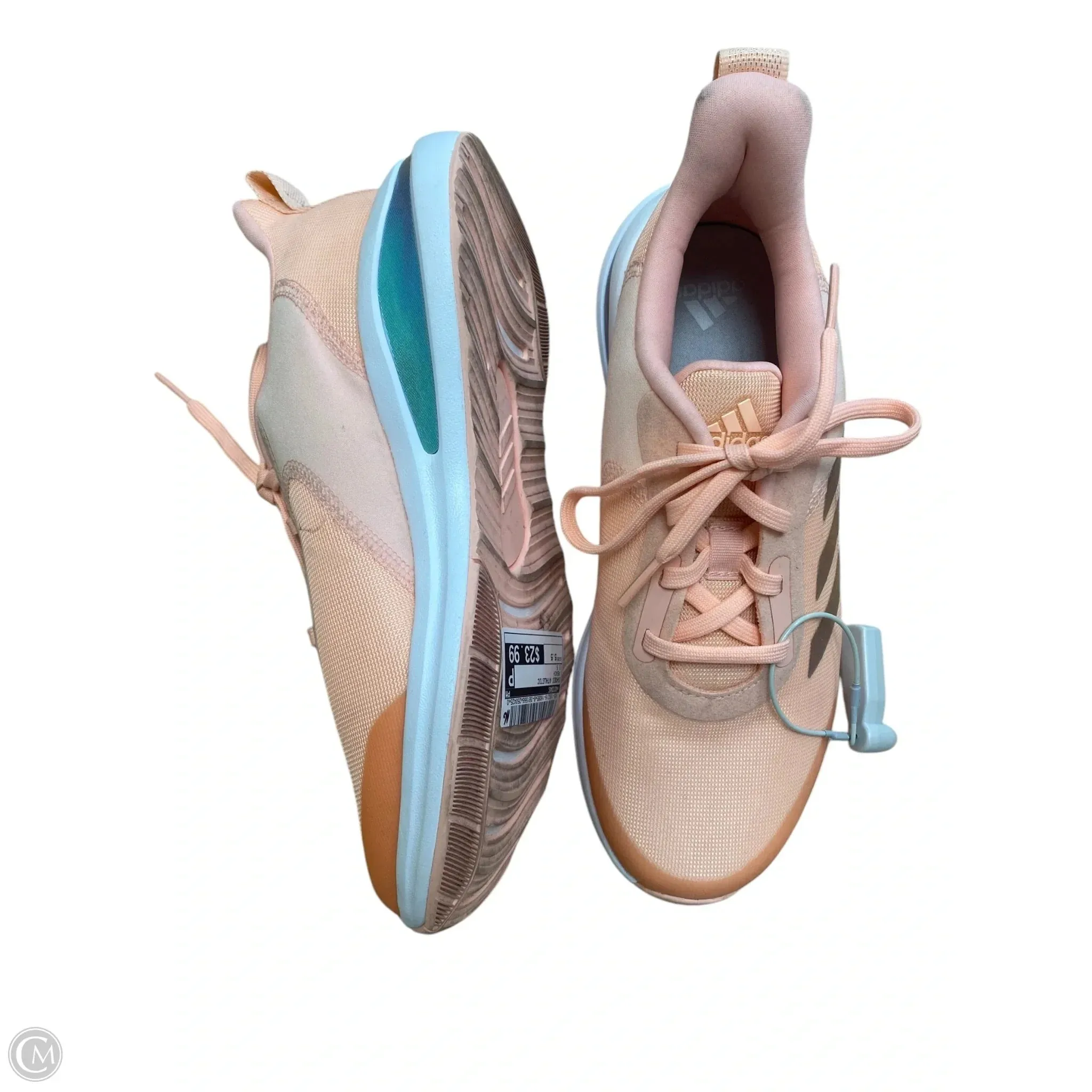 Shoes Athletic By Adidas In Peach, Size: 5.5