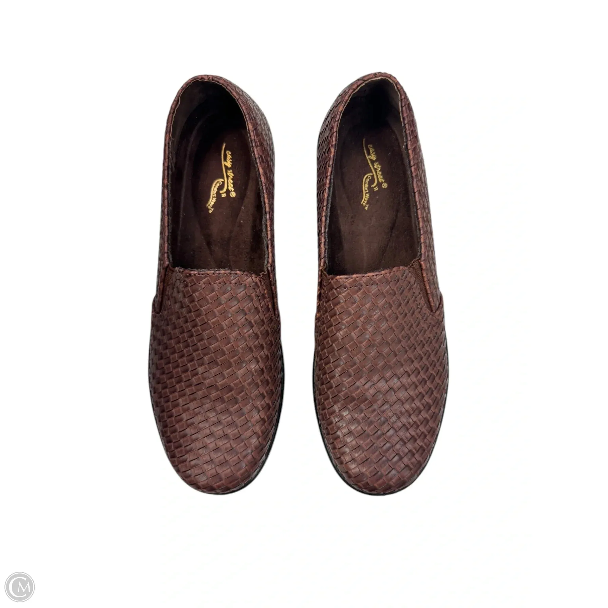 Shoes Flats By Easy Street In Brown, Size: 8