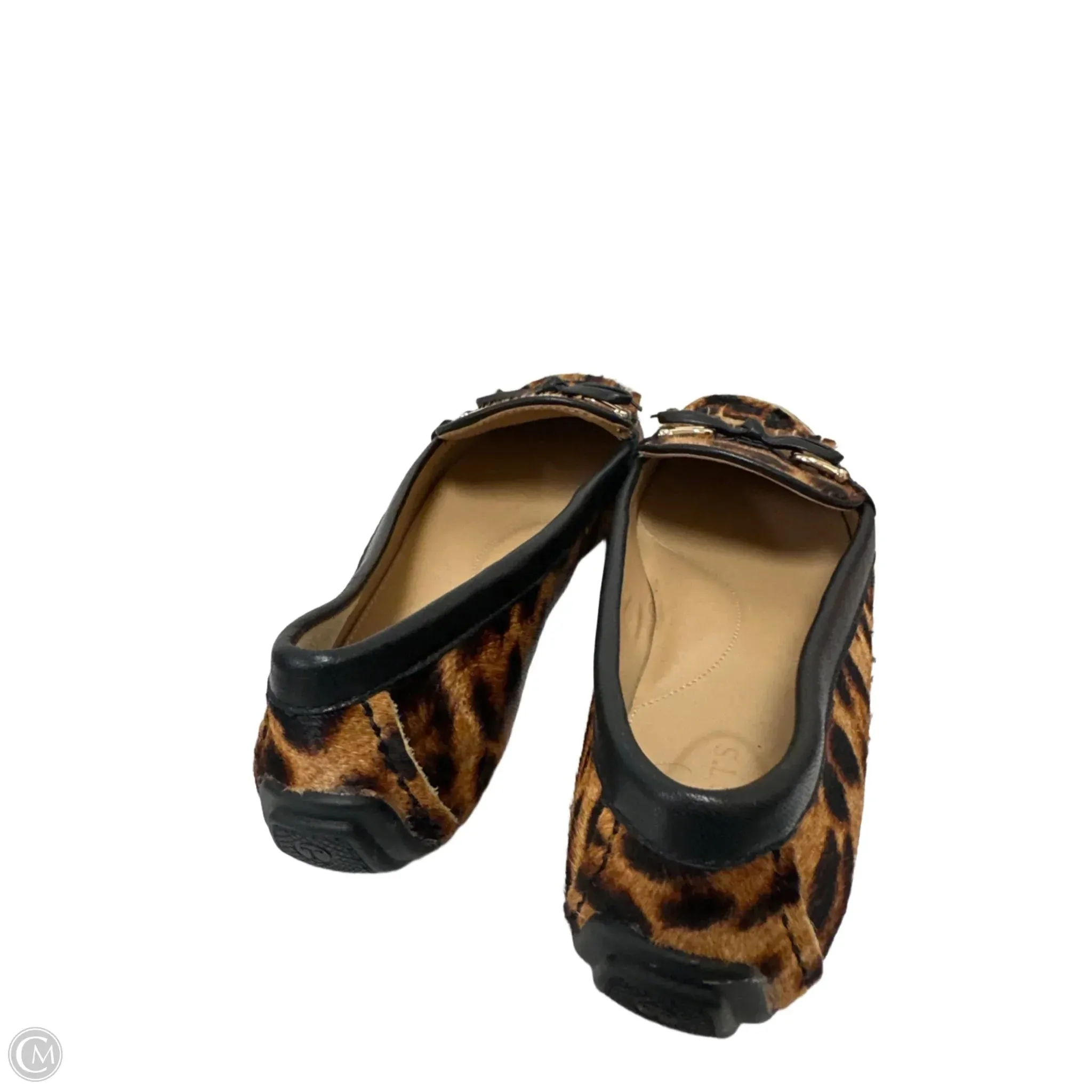 Shoes Flats By Talbots In Animal Print, Size: 9
