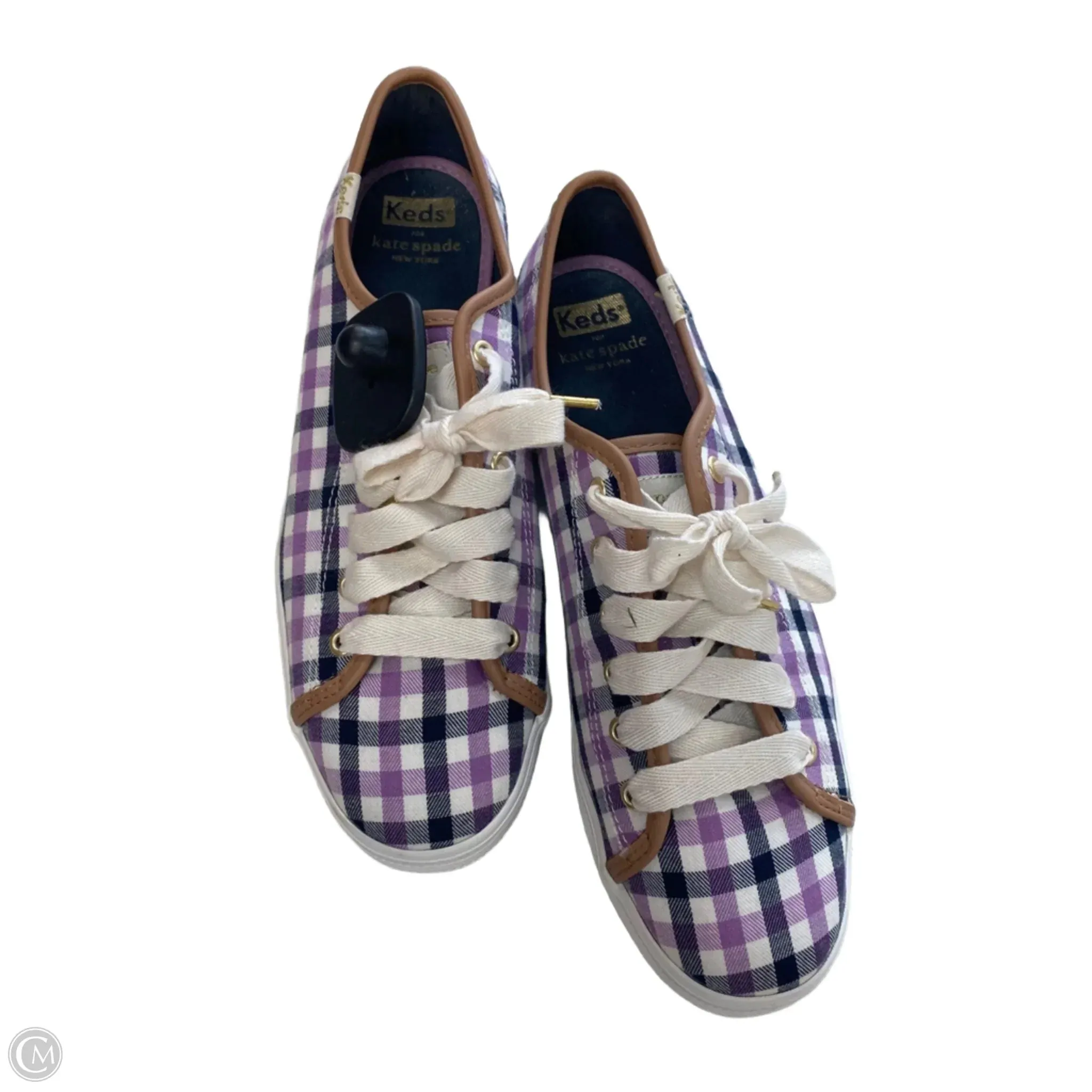Shoes Sneakers By Keds In Plaid Pattern, Size: 8.5