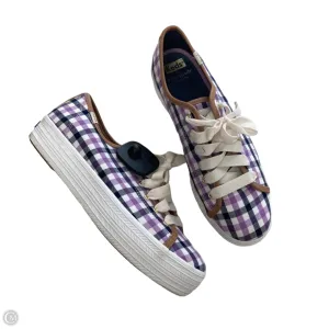 Shoes Sneakers By Keds In Plaid Pattern, Size: 8.5
