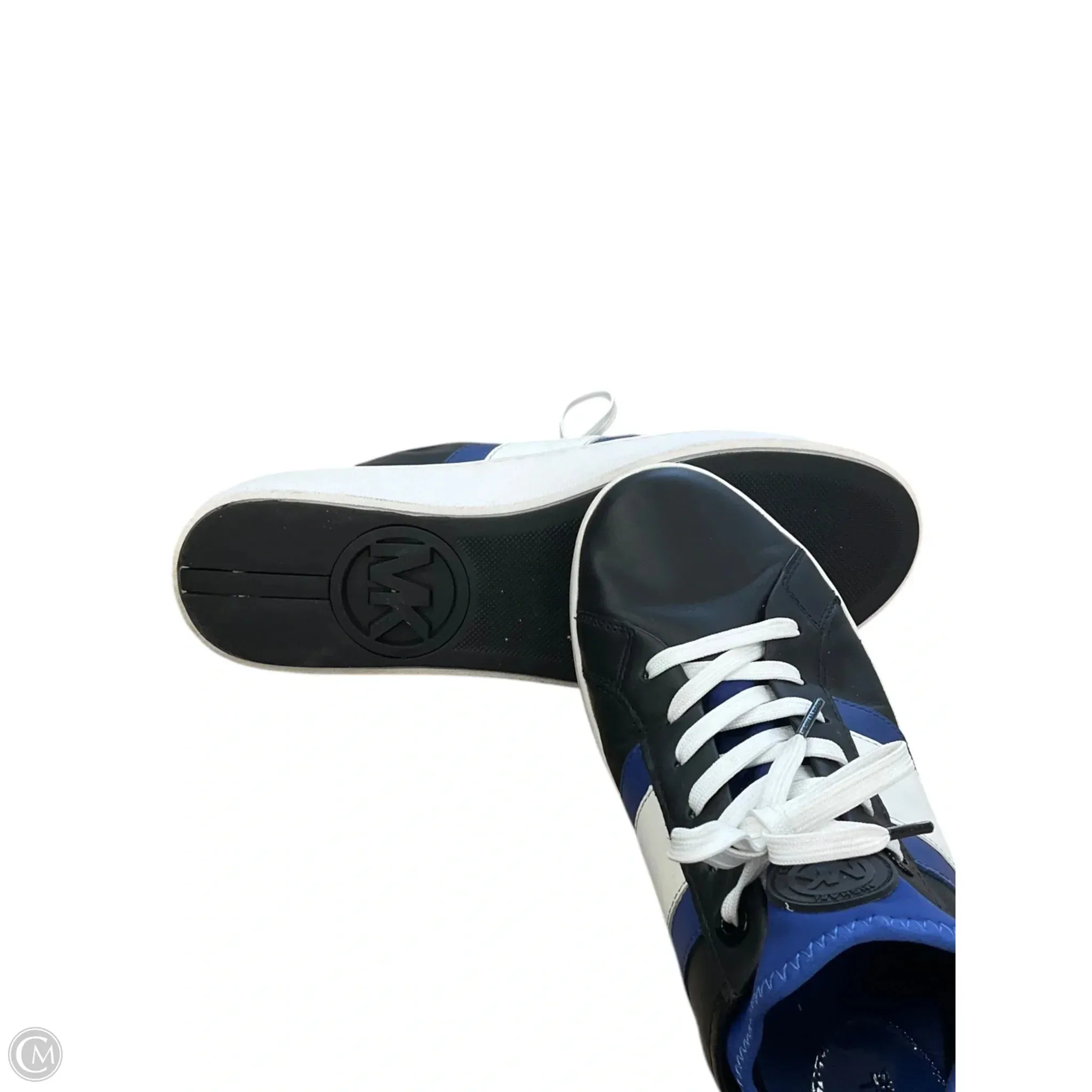 Shoes Sneakers By Michael By Michael Kors In Black & Blue, Size: 11