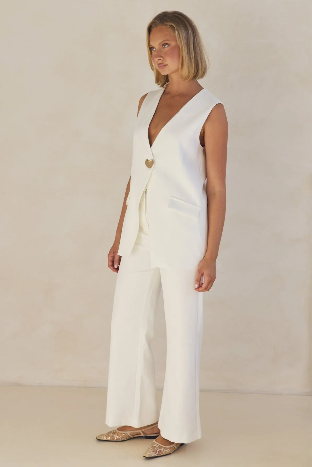 Sophia Pant (White)