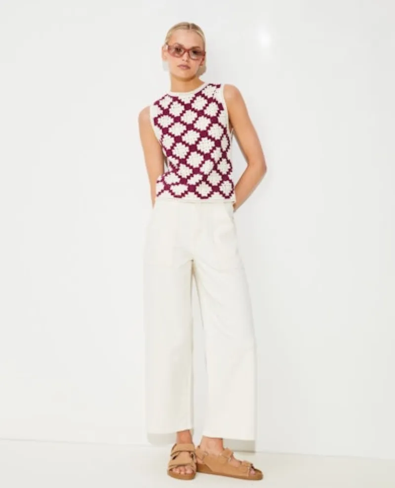Suncoo Perida Prune Sweater Vest