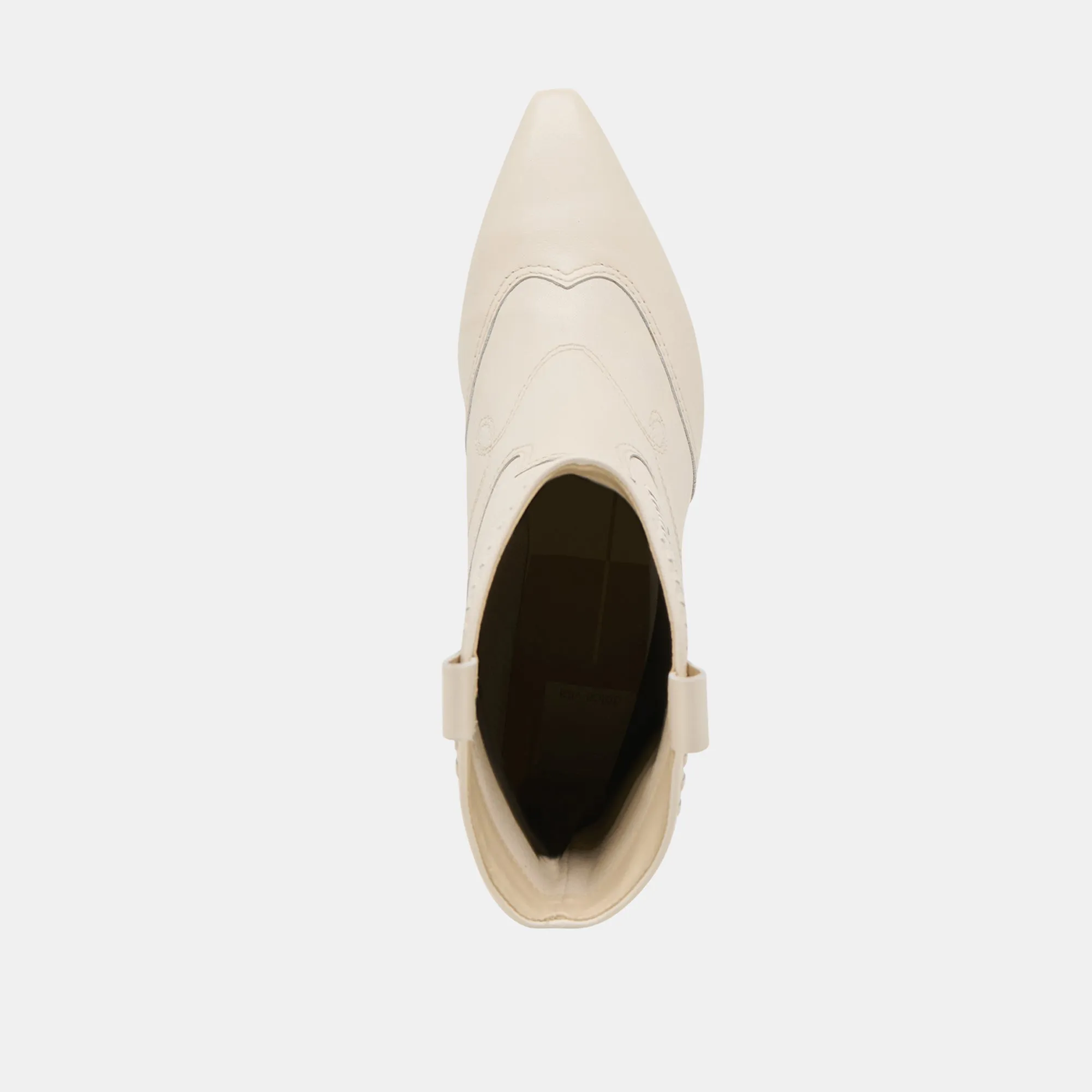 TAVLA BOOTS OFF WHITE LEATHER