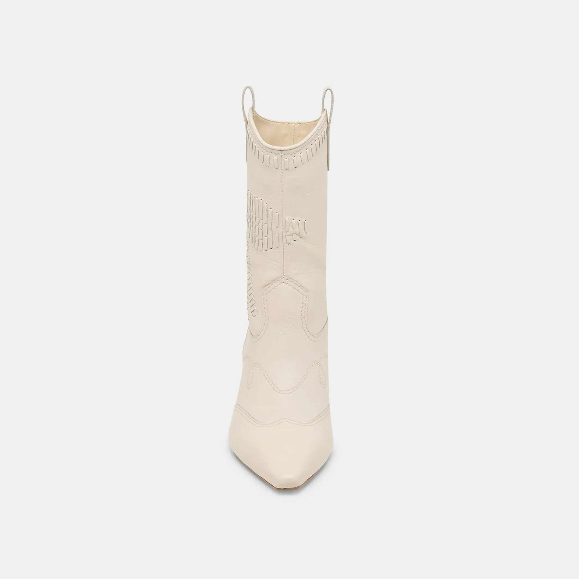 TAVLA BOOTS OFF WHITE LEATHER