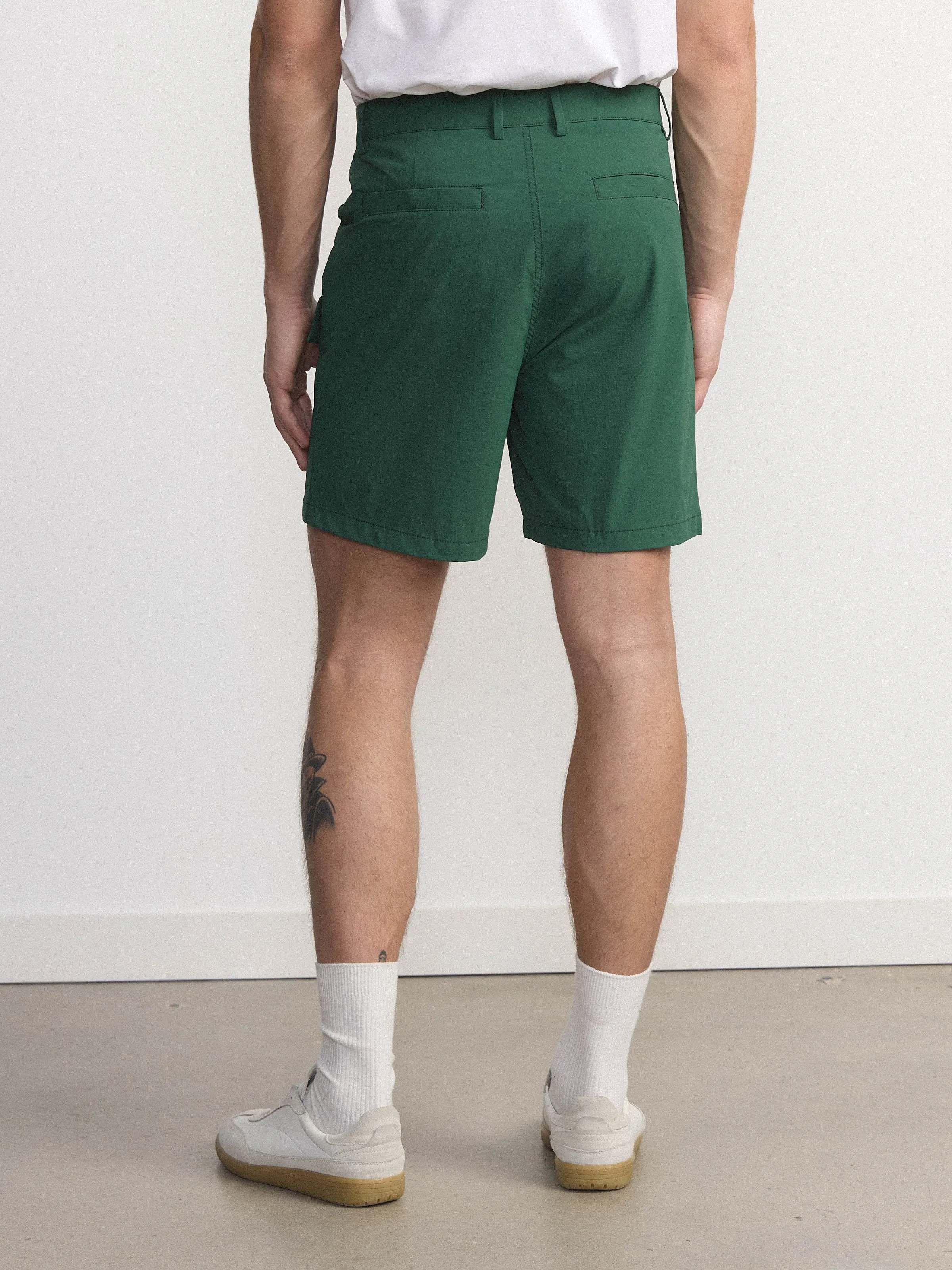 The Ripstop Camp Short in Forest Green