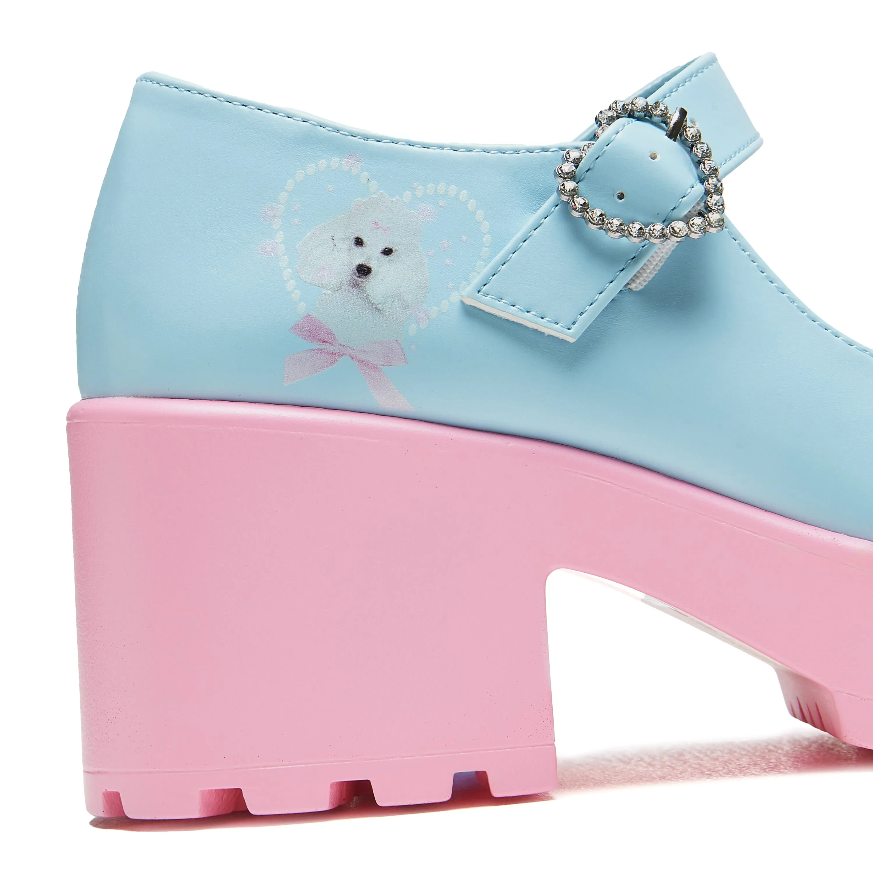 Tira Mary Janes ‘Poodle Princess Edition’